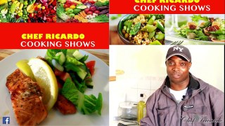Pan Fried Salmon Salad For Summer [ Caribbean Summer Recipe ]