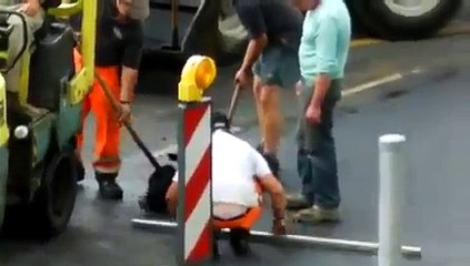 Как делают дороги в Германии и России просто ппц