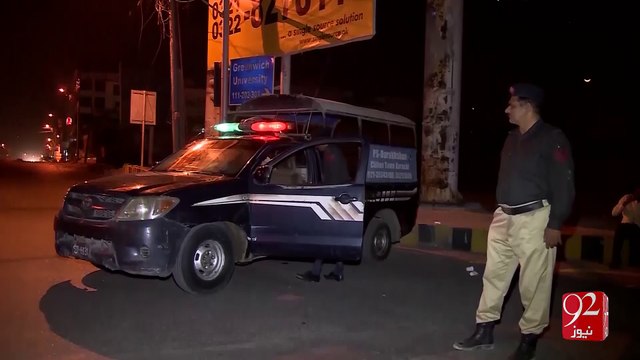 Police operations in parts of Karachi, 6 suspects arrested 30-01-2017 - 92NewsHD