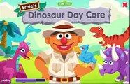 Sesame Street Ernie and dinosaurs game movie for kids. Sesame Street Dinosaurs. Play Dino