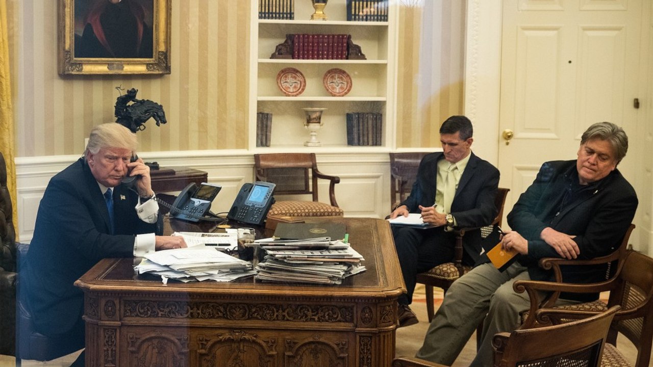 Stephen Bannon's White House role expands amid immigration turmoil