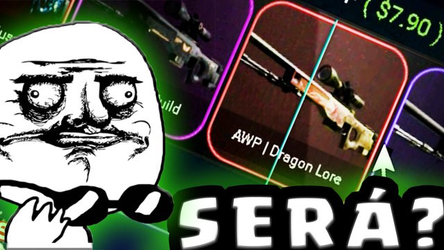 FOI HOJE QUE VEIO UMA DRAGON LORE ? - [CS:GO OPEN CASE]