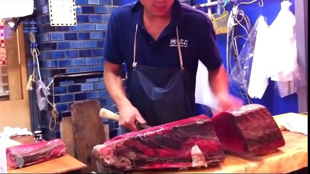 Skills level 80- Super Fast cutting and slicing knife chefs from professionals