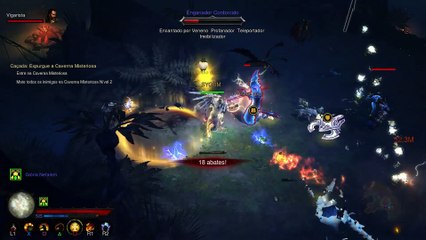 Diablo 3 Caçada Ato II Expurgue a Caverna Misteriosa