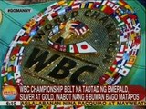 UB: WBC championship belt na tadtad ng emerald, silver at gold, 6 buwang ginawa