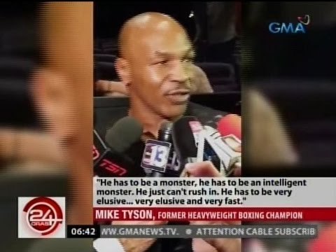 24Oras: Mike Tyson, naniniwalang kakayanin ni Pacquiao si Mayweather