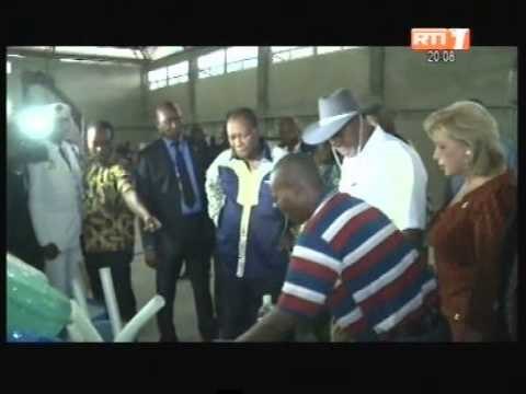 Les Présidents Yayi Boni et Ouattara ont visité à Porto Novo le Centre intégré agro-pastoral