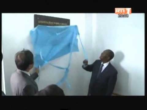 Les temps forts de la cérémonie d'inauguration de l'hôpittal général de Gagnoa