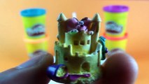 Play Doh Ice Cream Tower Surprise Eggs Haribo Ferrero Kinder Toys Fun