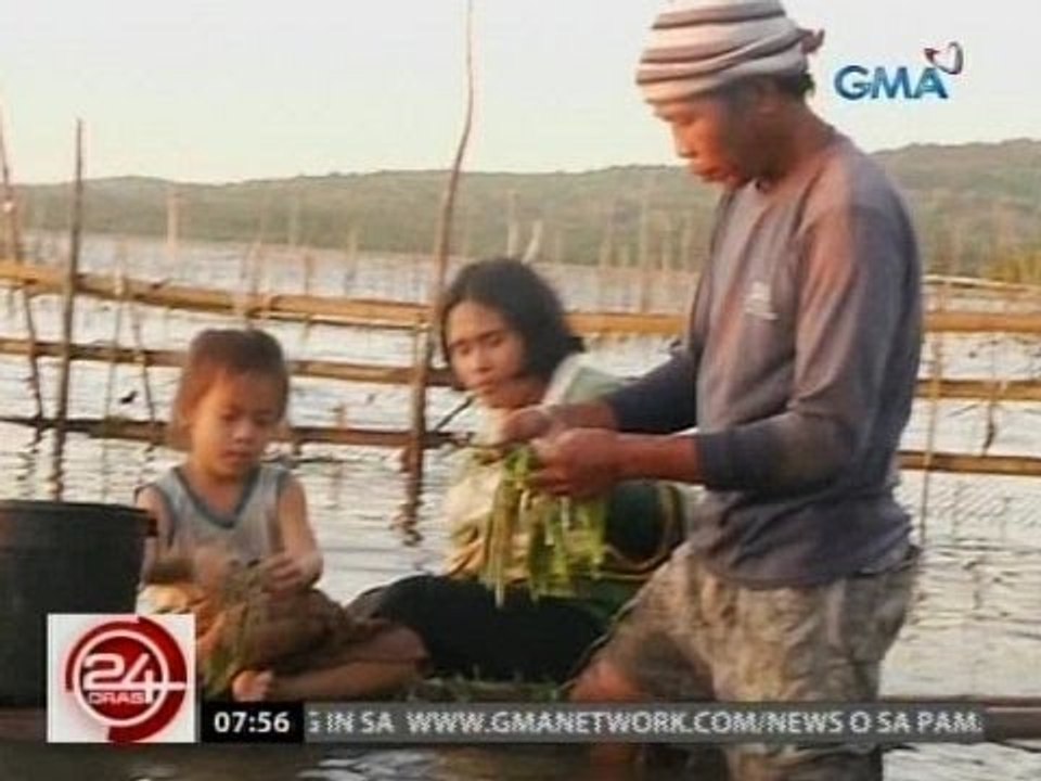 Mga batang tumutulong sa pagtatanim ng seaweeds, hinandugan ng mga gamit pang-eskwela