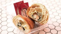 Bakery Selling Croissants Stuffed with Sushi