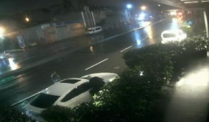 Oto hırsızlık çetesi kamerada