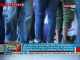 BP: Bilang ng kaso ng HIV sa Davao City, dumarami