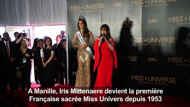 La Française Iris Mittenaere élue Miss Univers
