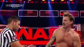 Roman Reigns vs Chris Jericho  Kevin Owens  Full Match - WWE Raw 28 january 2017