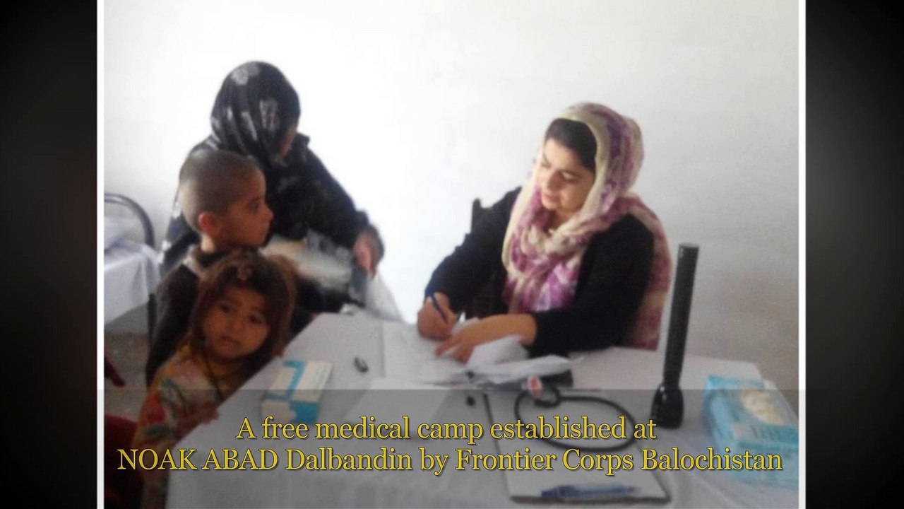 Free medical camp at Dalbandin