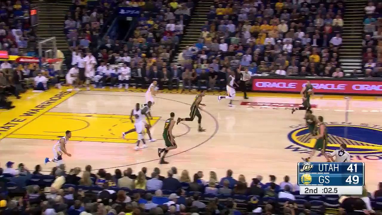 2- NBA : le tir du milieu de terrain sublime de Stephen Curry