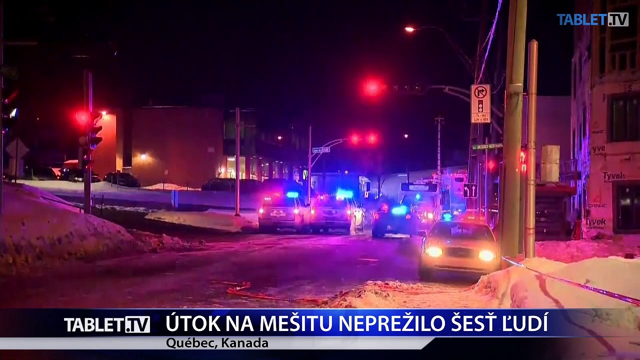 Pri streľbe v mešite v Québecu zahynulo šesť ľudí