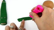 DIY How To Make Crocodiles For Kids With Play Doh Creative Fun Toys