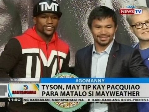 BT: Tyson, may tip kay Pacquiao para matalo si Mayweather