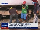 Saksi: Pagnanakaw sa mga piyesa, isa sa mga posibleng sanhi ng pagkadiskaril ng tren