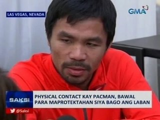 Saksi: Pacquiao, humihingi ng dasal sa publiko