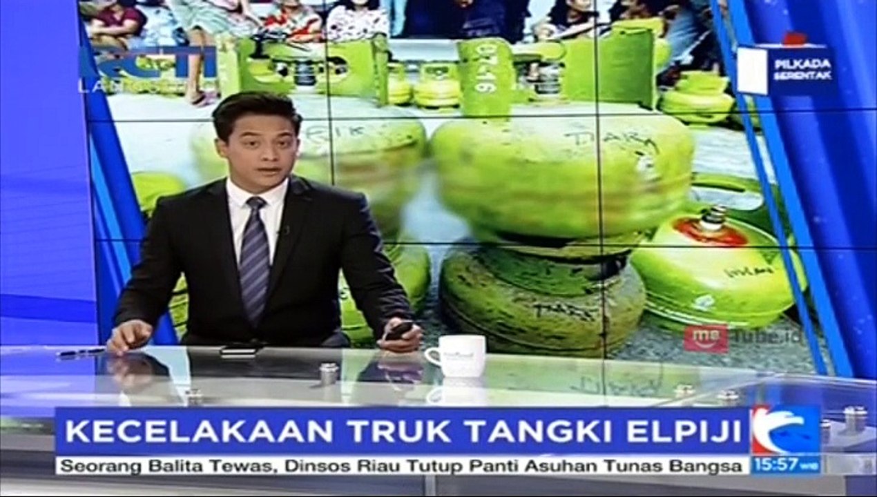 Truk Tangki Tabrak Truk Sawit, Sopir dan Kernet Tewas