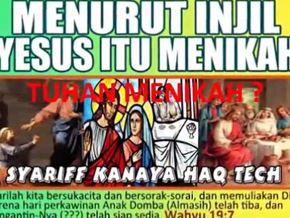[22] Dr. Zakir Naik Siap Masuk Kristen Jika Di INJIL Ada Ayat, YESUS BERKATA : "AKULAH TUHAN SEMBAHLAH AKU !"