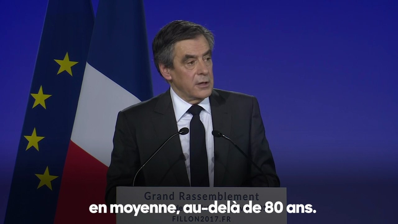 Assurer une retraite digne à nos anciens | François Fillon à La Villette