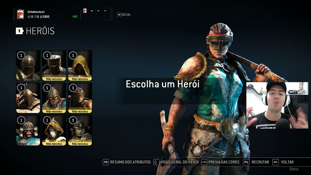 For Honor - Testando, e como jogar