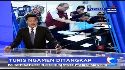 Turis Ngamen Ditangkap di Bali