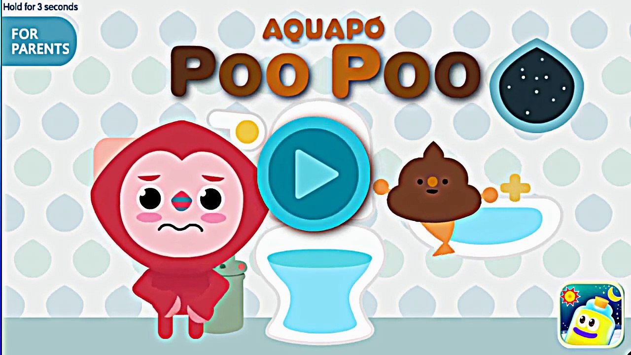AQUAPO Poo Poo - Toilet Training for Kids | Educational Potty Game for Children and Toddler Video