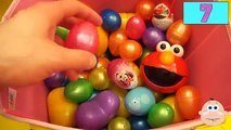 Huge 101 Surprise Egg Opening Kinder Surprise Elmo Disney Pixar Cars Mickey Minnie Mouse