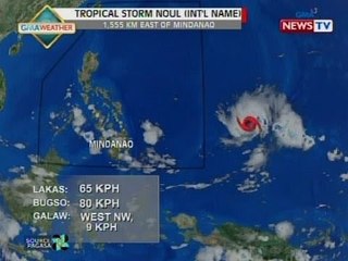 NTG: Weather update as of 9:47 a.m. (May 4, 2015)