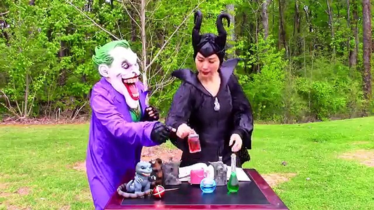 Spiderman Frozen Elsa vs Joker Maleficent: Joker kidnaps spiderman elsa superheroes in real life