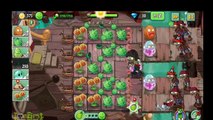 Plants vs Zombies 2 Kungfu World: New Costume Wal-Nut , 3 stars Pirate Sea Walkthrough Day 1