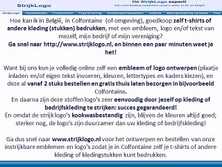 Zelf kleding bedrukken Colfontaine