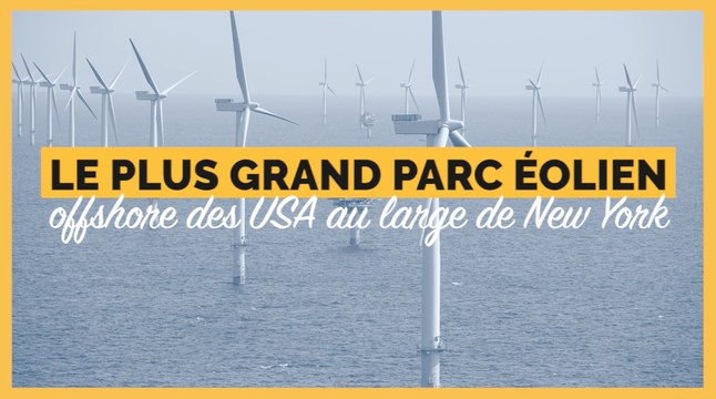 La plus grande ferme d'éoliennes offshores des USA va être construite au large de New-York