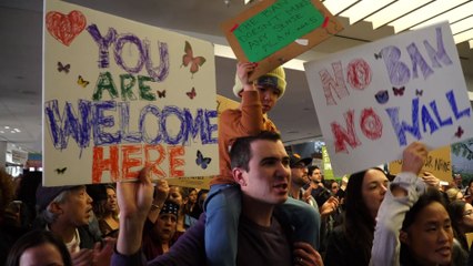 Manifestations contre le décret anti-immigration de Trump