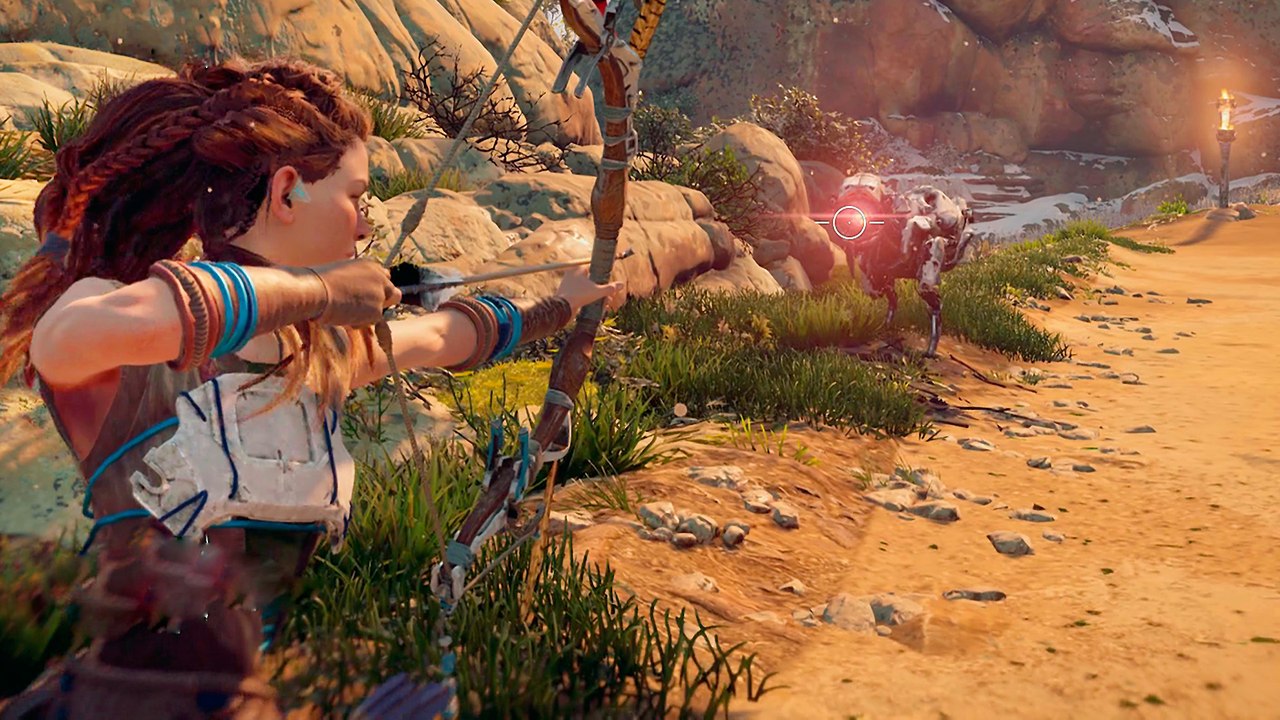 Horizon Zero Dawn - 17 minutos de gameplay con voces en español