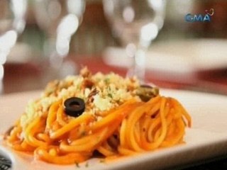 Saksi: Tuyonesca, pasta dish na nilagyan ng tuyo