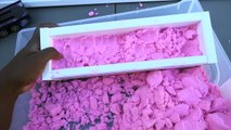 DIY Как сделать цвета Кинетическая Песок торт Узнают цвета Кинетическая Sand Fun Play