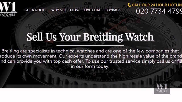 Sell Breitling Watch London | Call Now (0207 )-734- 4799