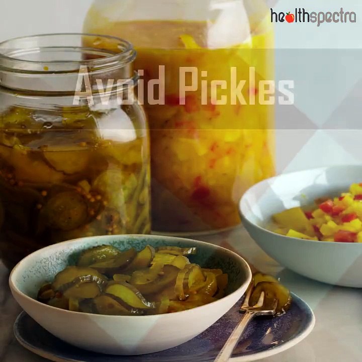 Top foods to avoid High blood pressure