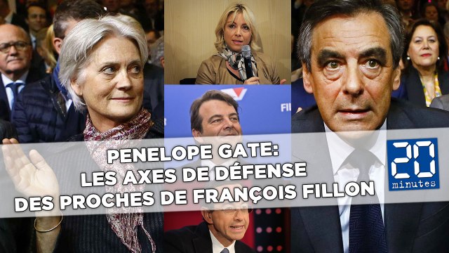 Penelope Gate: Les axes de défense des proches de François Fillon