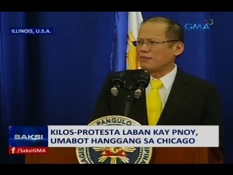 Saksi: Kilos-protesta laban kay PNoy, umabot hanggang Chicago