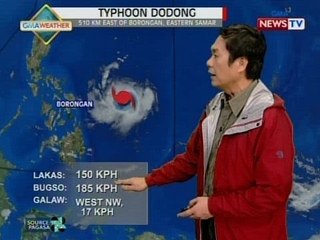 NTG: Weather update as of 9:02 a.m. (May 8, 2015)