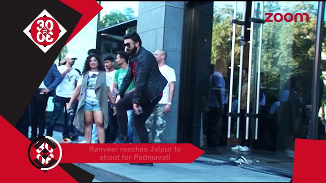 Ranveer Reaches Jaipur To Shoot For Padmavati,Sunny Leone On SRK & Salman