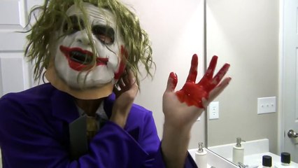 JOKER CUT EAR OFF IN REAL LIFE !!! JOKER GETS HURT BAD !! Joker Spiderman Doctor Syringe BABY Elsa
