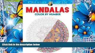 Download [PDF]  Creative Haven Mandalas Color by Number Coloring Book (Adult Coloring) Shala